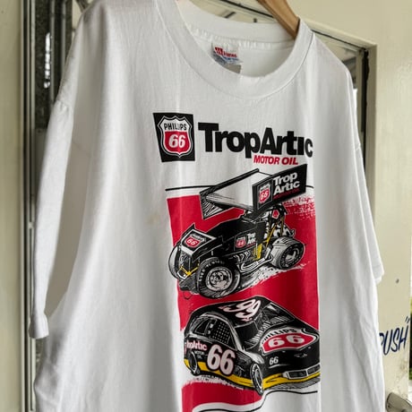 90's USA製Phillips 66プリントTシャツ L