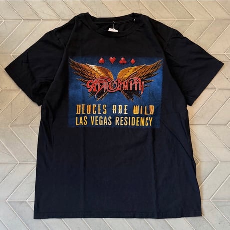 エアロスミス ラスベガス・レジデンシー プリントTシャツ