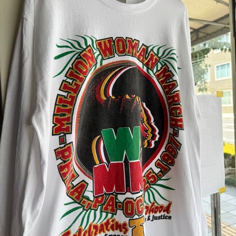 1997 MILLION WOMAN MARCH Long Sleeve Tシャツ