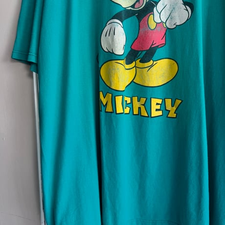 90's USA製 MICKEY プリントTシャツ XXL