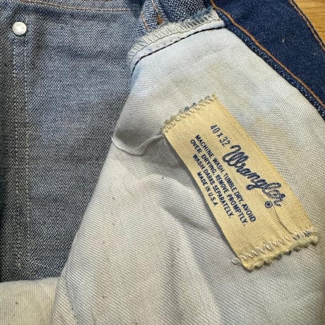 〜80's USA製WRANGLER W40×L32