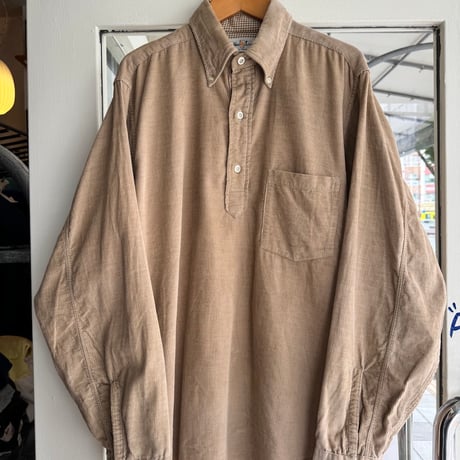 60's〜 Golden Lionコーデュロイプルオーバー マチ付きシャツ