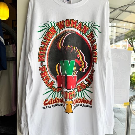 1997 MILLION WOMAN MARCH Long Sleeve Tシャツ