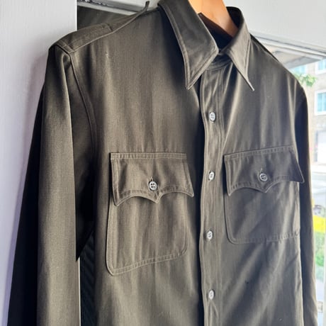 1940's Vintage チンスト付きシャツ