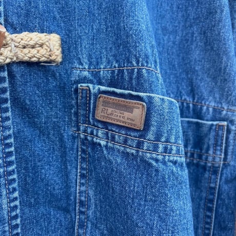 90s LAUREN JEANS CO. デニムダッフルコート