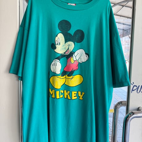 90's USA製 MICKEY プリントTシャツ XXL