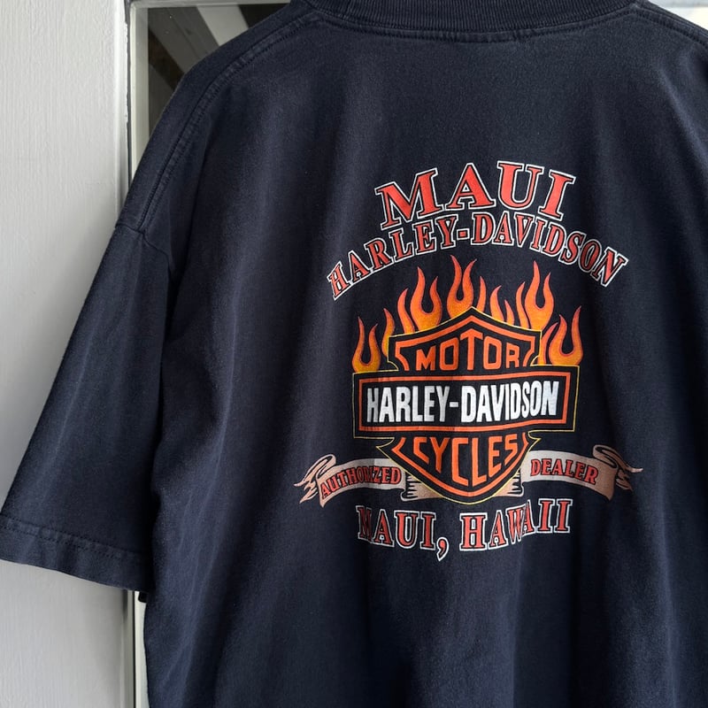 00's HARLEY DAVIDSON プリントTシャツ XL | CUSTOM FEVER