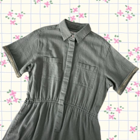 L.L.Bean プルオーバーワンピース