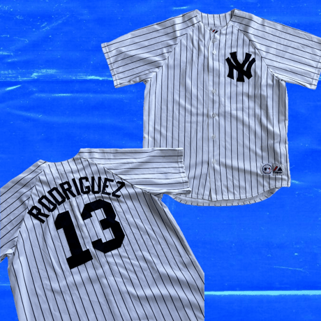 NY yankees ベースボールシャツ