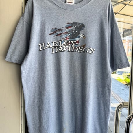 USA製 HARLEY DAVIDSON プリントTシャツ L