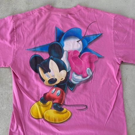 Disney ミニー＆ミッキー 両面プリントTシャツ