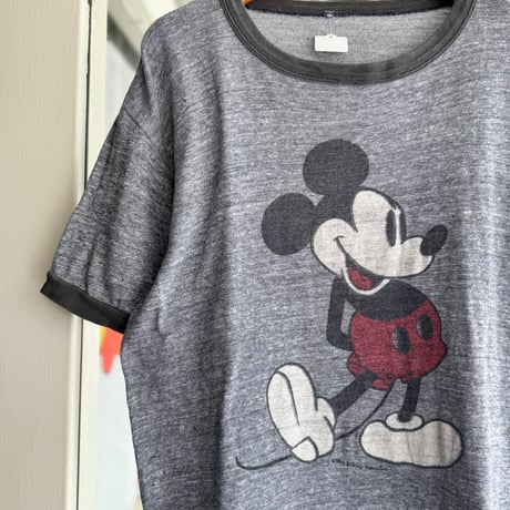 70〜80’s Mickey Mouse リンガーTシャツ