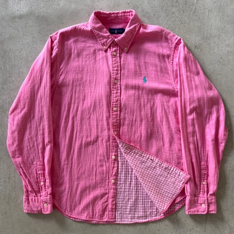 Ralph Lauren 裏地付ガーゼシャツ