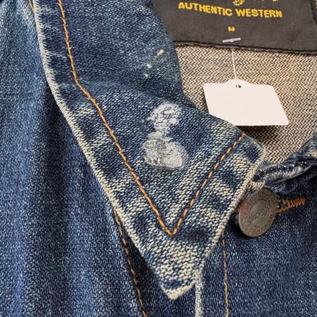 Wrangler ワッペン付きデニムベスト