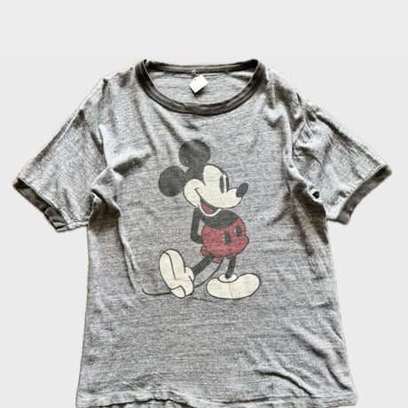 70〜80’s Mickey Mouse リンガーTシャツ