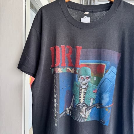 80’s “D.R.I.”バンドTシャツ L