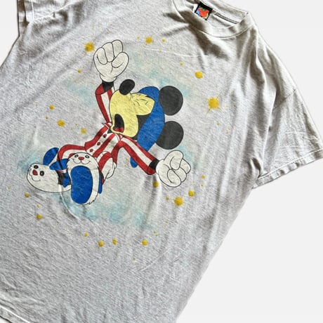 90年代USA製ミッキーロング丈Tシャツ
