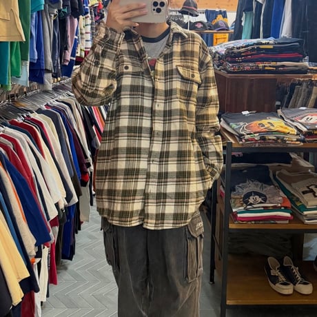 ORVIS ヘビーネルシャツ