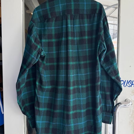 USA製 70's PENDLETON ウールボタンダウンチェックシャツ