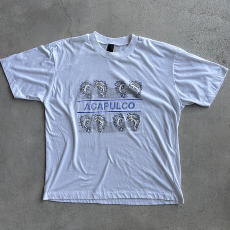 イルカグラフィックTシャツ