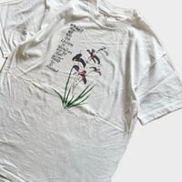 90's USA製フラワープリントTシャツ M