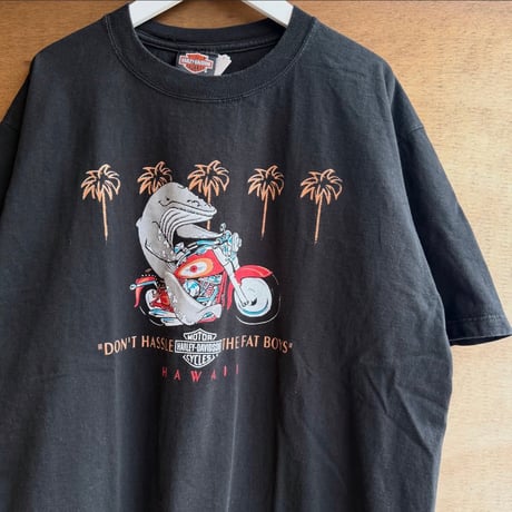USA製 Harley-Davidson クジラTシャツ