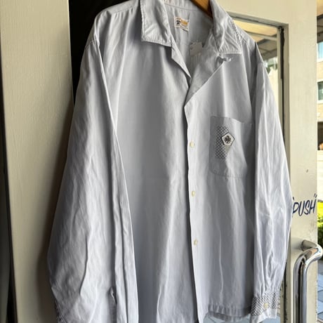 〜70's USA製 BUD BERMA オープンカラーシャツ