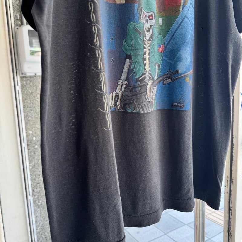 80's “D.R.I.”バンドTシャツ L | CUSTOM FEVER