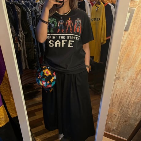 MARVELヒーロー ドット絵Tシャツ