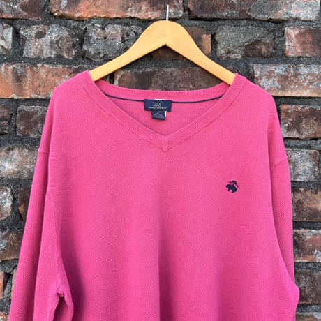 BROOKS BROTHERS Vネックニット