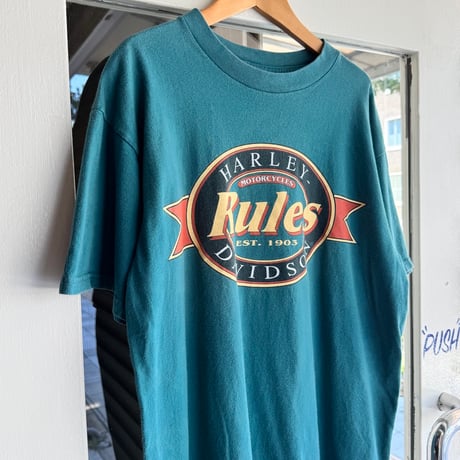 USA製 HARLEY DAVIDSON プリントTシャツ  L
