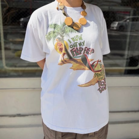 USA製 Caribbean Soul ジミーバフェット 両面プリントTシャツ