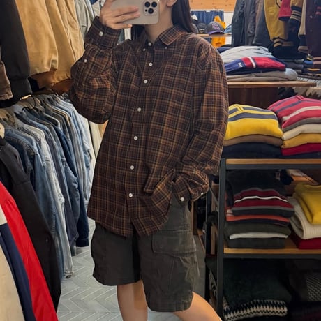 Eddie Bauer チェック柄シャツ