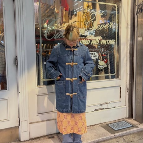 90s LAUREN JEANS CO. デニムダッフルコート