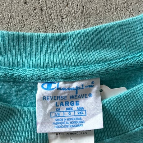 Champion REVERSE WEAVE ラメプリントスウェット