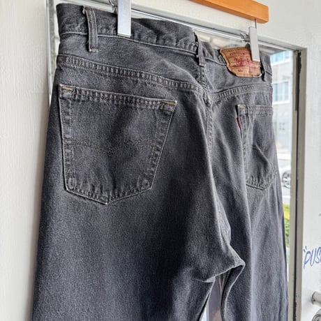 USA製 90's Levi's501 W36×L30 先染めブラック