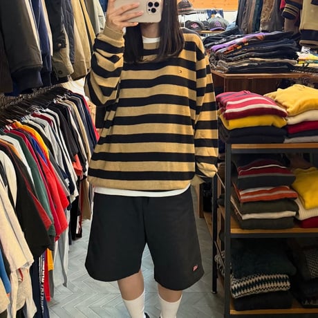 TOMMY HILFIGER ボーダーニット