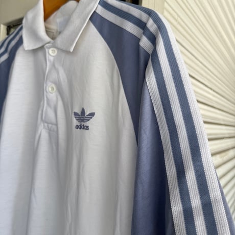 80's〜 adidas ポロシャツ L