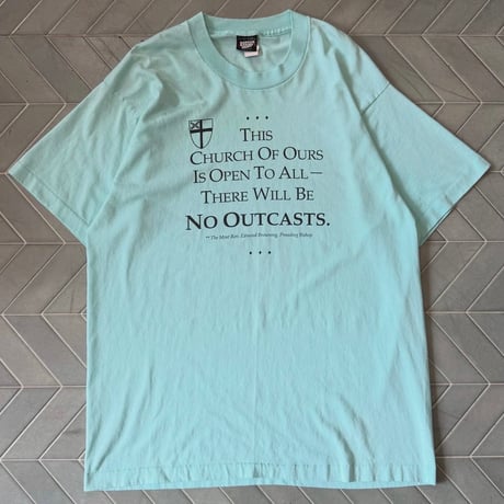 90s USA製 教会Tシャツ
