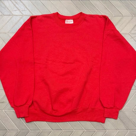 90s Hanes PREMIUM WEIGHT 無地スウェット