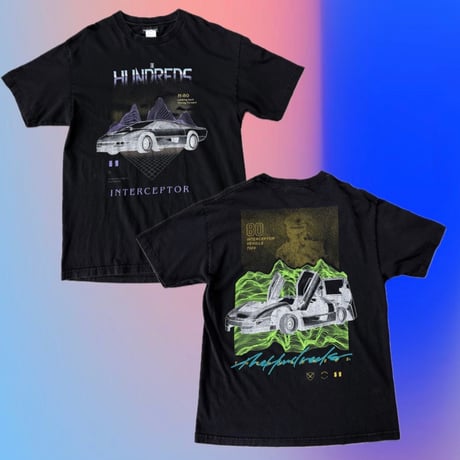 THE HUNDREDS “Interceptor” グラフィックTシャツ