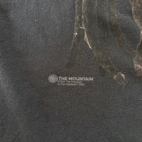 THE MOUNTAIN HIPHOPネコプリントTシャツ