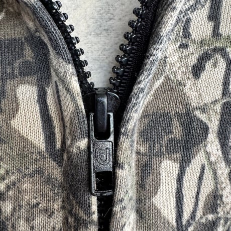 90's Mossy Oak ジップフーディ XL