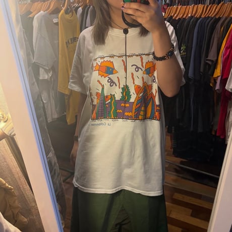 カラフルフィッシュ アートTシャツ