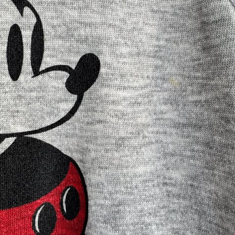 80's USA製 Mickey プリントスウェット S