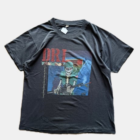80’s “D.R.I.”バンドTシャツ L