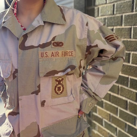 U.S. AIR FORCE デザートカモ BDUジャケット