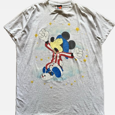 90年代USA製ミッキーロング丈Tシャツ