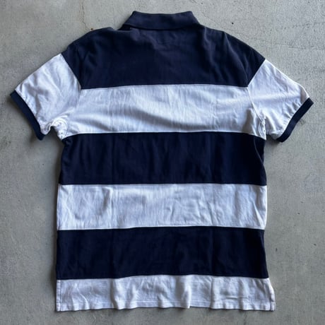 Polo Ralph Lauren ビッグポニー太ボーダーポロシャツ