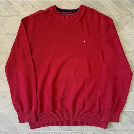 TOMMY HILFIGER コットンニット